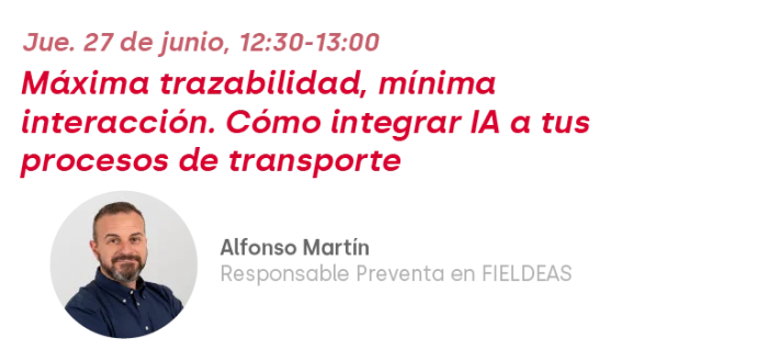 Trazabilidad e IA en el transporte_FIELDEAS_Alfonso Martín