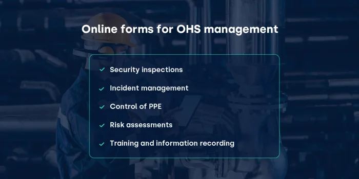 OHS Online forms_FIELDEAS