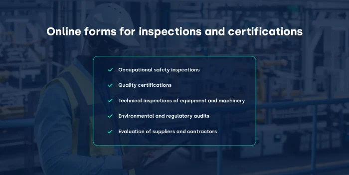 Online forms inspections and certifications_FIELDEAS Forms