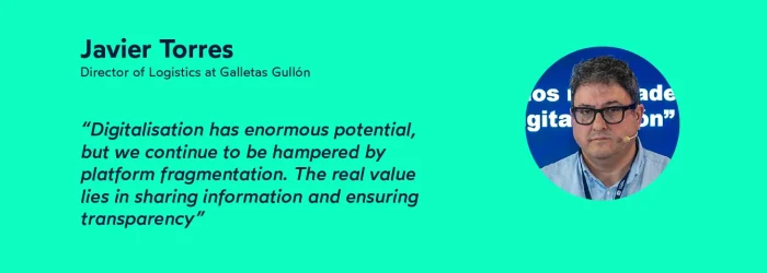 Discussion panel on the digitisation of docks Docks 2025 Study_Javier Torres_Galletas Gullón