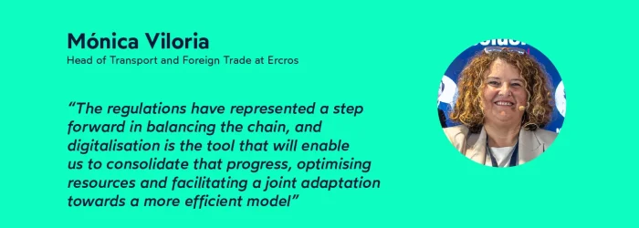 Discussion panel on the digitisation of docks Docks 2025 Study_Mónica Viloria_Ercros