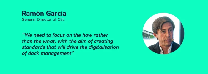 Discussion panel on the digitisation of docks Docks 2025 Study_Ramón García (CEL)