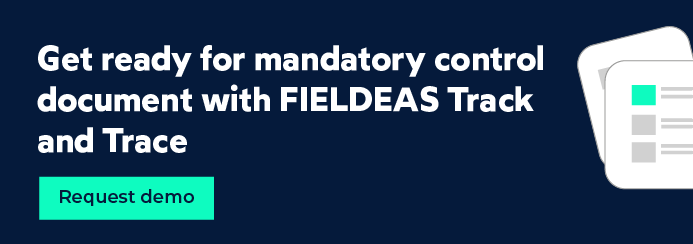 Mandatory digital control document_FIELDEAS Track and Trace_September 2026