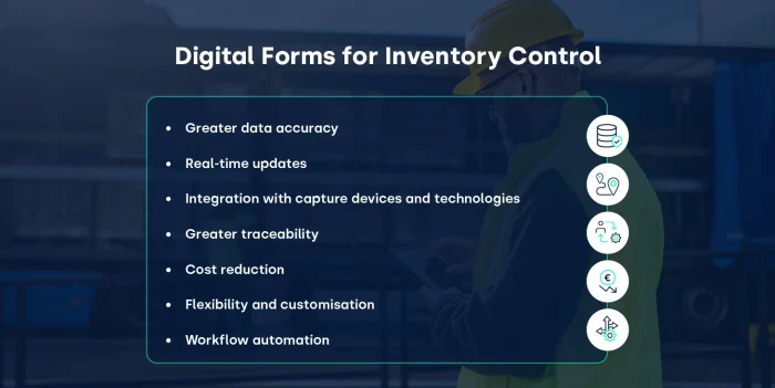 FIELDEAS Forms_Online forms for inventory control