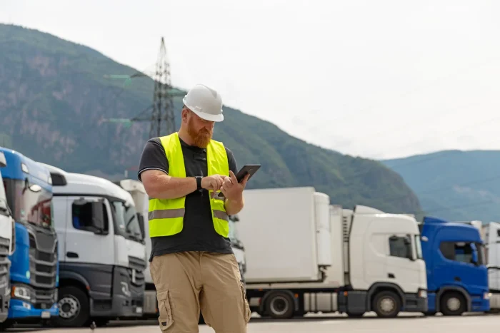 Datos del documento de control del transporte de mercancías por carretera _FIELDEAS Track and Trace